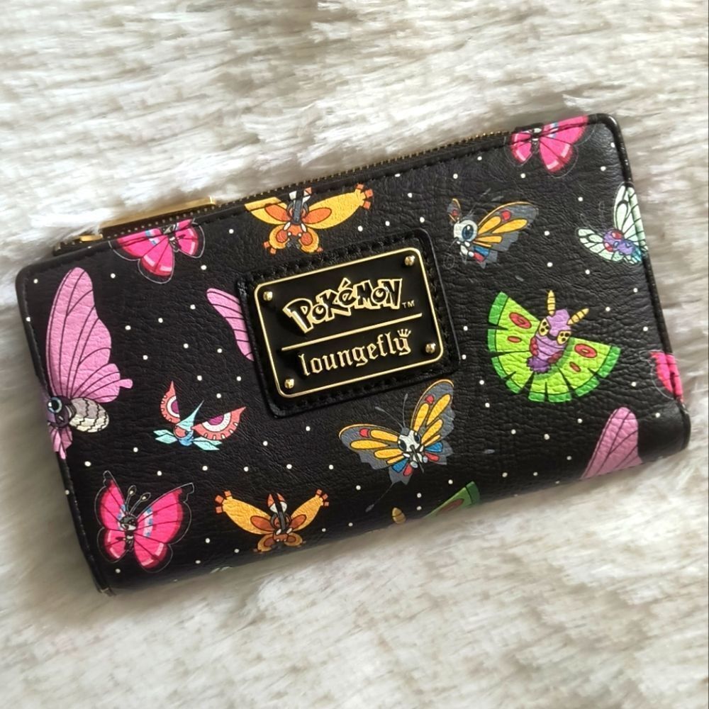Loungefly Pokémon Butterfly Mini Backpack and Wallet - Picture 10 of 16